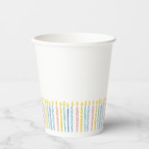 Birthday Party Candle Cups 