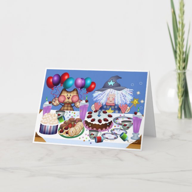 Birthday Party Card (Front)