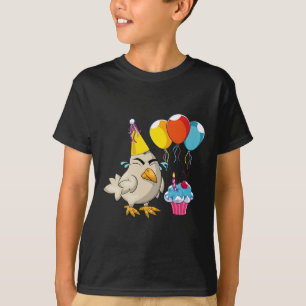 Birthday Party Celebration Cupcake Funny Farm Anim T-Shirt