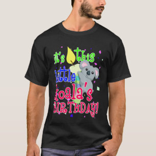 Birthday Party Cute Bear Son Daughter T-Shirt