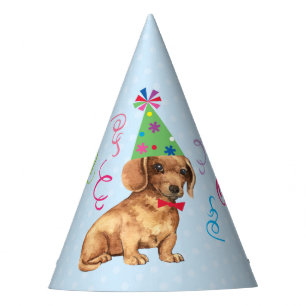 Birthday Party Dachshund Hat
