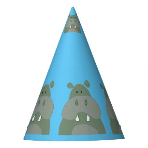 birthday party fun hippo hat