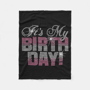 Birthday Party Gifts Happy Birthday Squad Happy Fleece Blanket