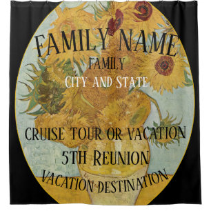 Birthday Party Girl Boy 2024 Mum Dad Grad Class Shower Curtain