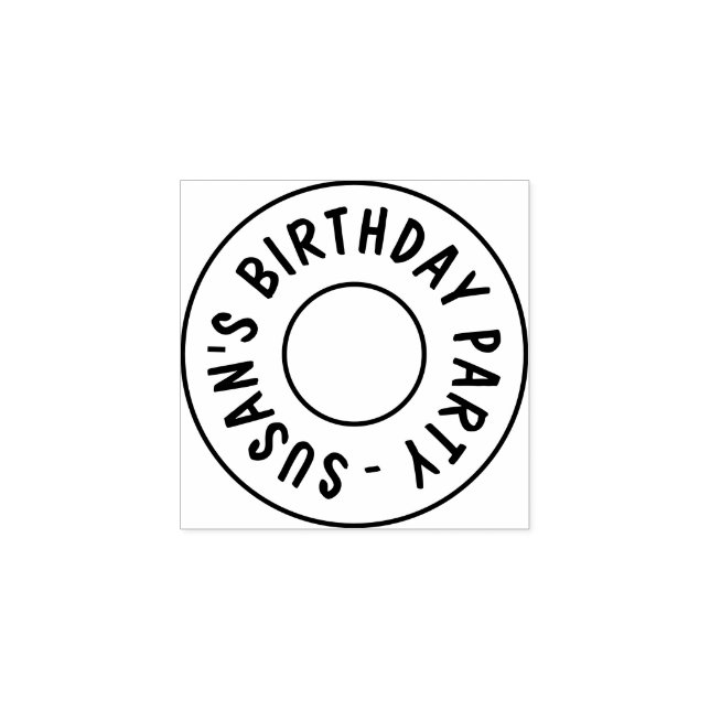 Birthday Party Hand Stamp (Imprint)