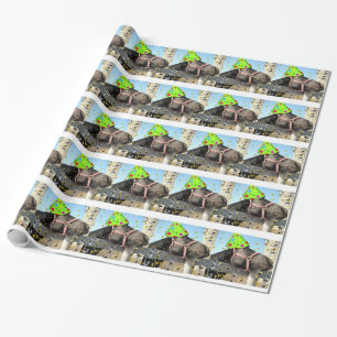 Birthday Party Horse Wrapping Paper