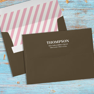 Birthday Party Ice Cream Personalised  Envelope
