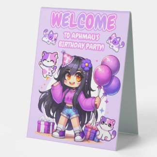 Birthday Party in Aphmau Style, Meemeows, Cute