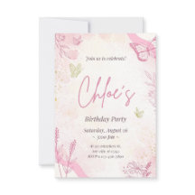 Birthday party invitation 