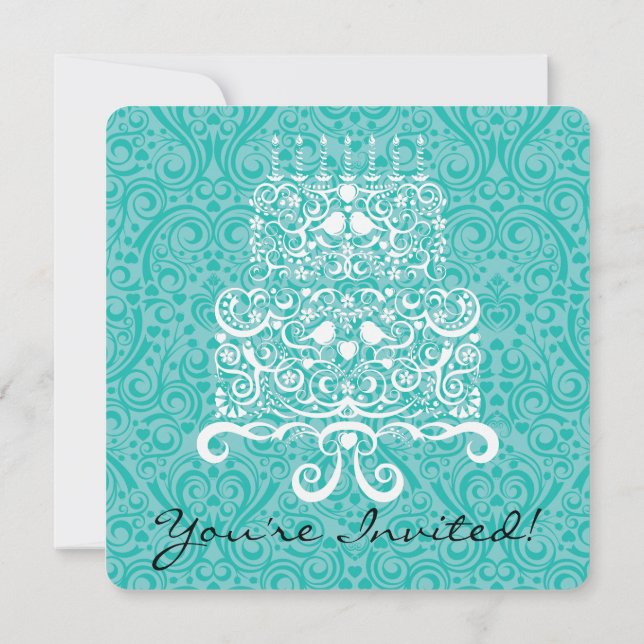 Birthday Party Invitation (Back)
