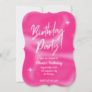 BIRTHDAY PARTY INVITATION