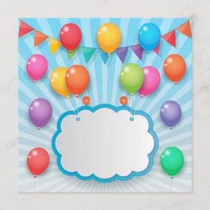 Birthday party invitation