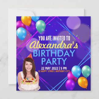 Birthday Party Invitation