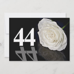 Birthday party invitation 44 years old