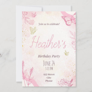 Birthday Party Invitation - Custom - Add your Info