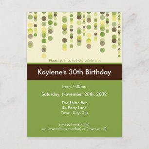 BIRTHDAY PARTY INVITATION :: discotek 4