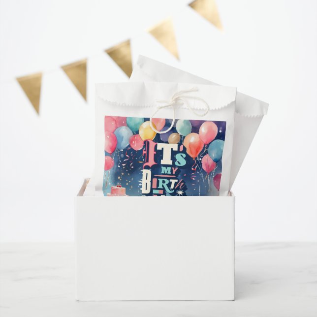 Birthday Party Invitation Favour Bags (Party)
