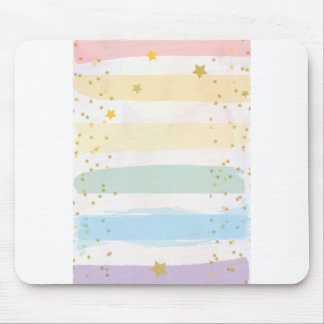 birthday  Party Invitation,rainbow Mouse Mat