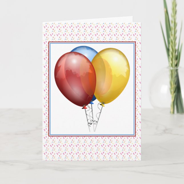 Birthday Party Invitation Template (Front)