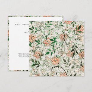 BIRTHDAY PARTY INVITATION : WILLIAM MORRIS 