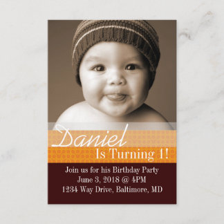 Birthday Party Invite | B-Day I |dbror