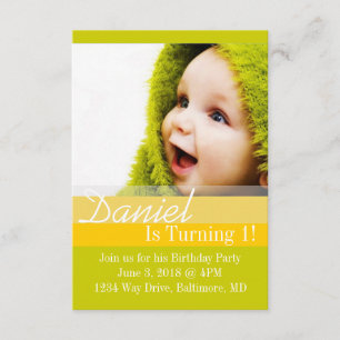 Birthday Party Invite   B-Day II  gryl