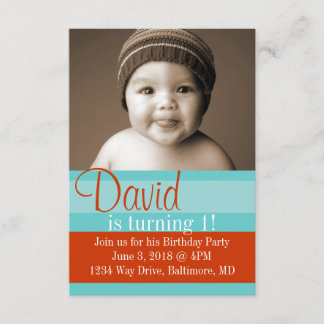 Birthday Party Invite | Colours |blbr
