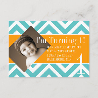 Birthday Party Invite | Turning |chevblu