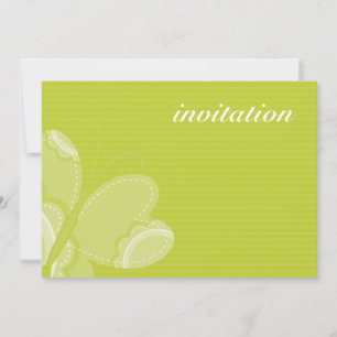 BIRTHDAY PARTY INVITES :: flutterby butterfly 4L