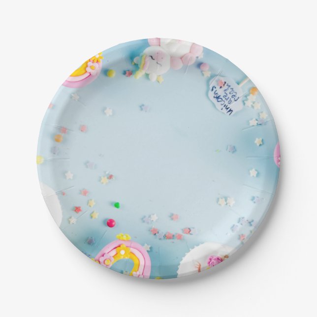 Birthday party paper plate 🍽  (Front)