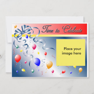 Birthday Party Personalised Invitation