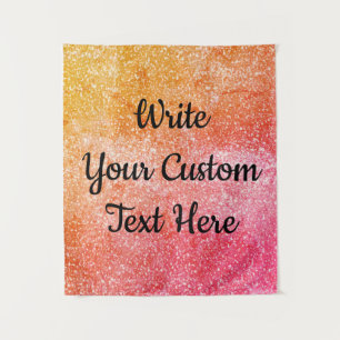 Birthday Party Photo Booth Backdrop Glam Glitter Tapestry