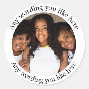 Birthday Party Photo Stickers