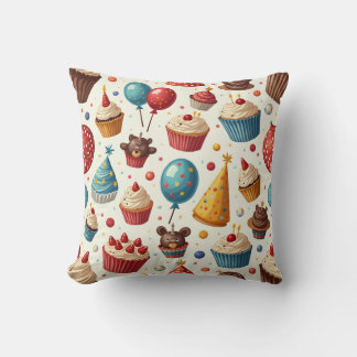 birthday party pillow cushion