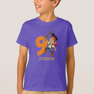 Birthday Party Pirate 9th Name T-Shirt