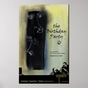 birthday party poster
