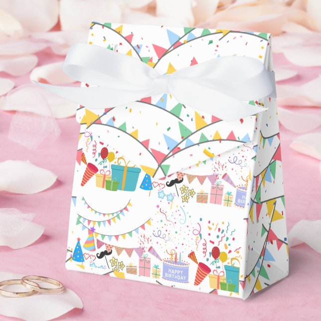 Birthday Party Props Colorful Favor Box (Wedding)