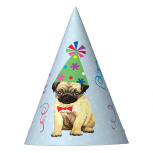 Birthday Party Pug Party Hat