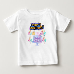 Birthday party Sparkle Baby Girl t shirt