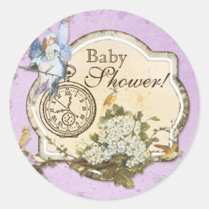 Birthday Party Sticker or Seal - Faerie Princess