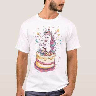 Birthday Party Unicorn (1) T-Shirt