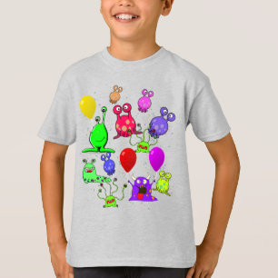 Birthday Party with Aliens T-Shirt
