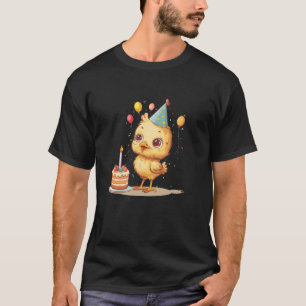 Birthday Party with Cakes and Hats for Kids and Ch T-Shirt