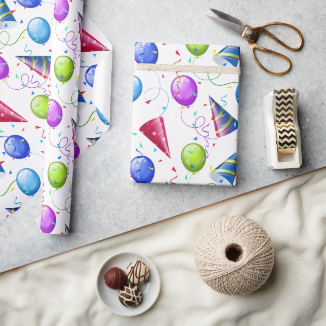 Birthday Party  Wrapping Paper (Crafts)