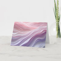 Birthday Pastel Calming Wave Pattern