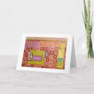 Birthday Patterns Card