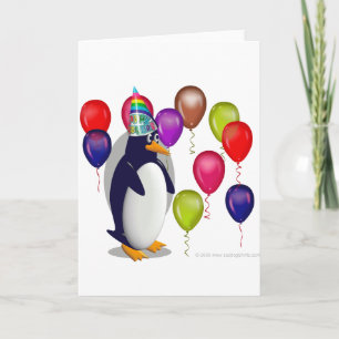 Birthday Penguin Card