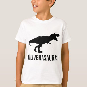 Birthday Personalised Dinosaur Tee