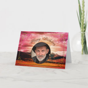 Birthday photo card