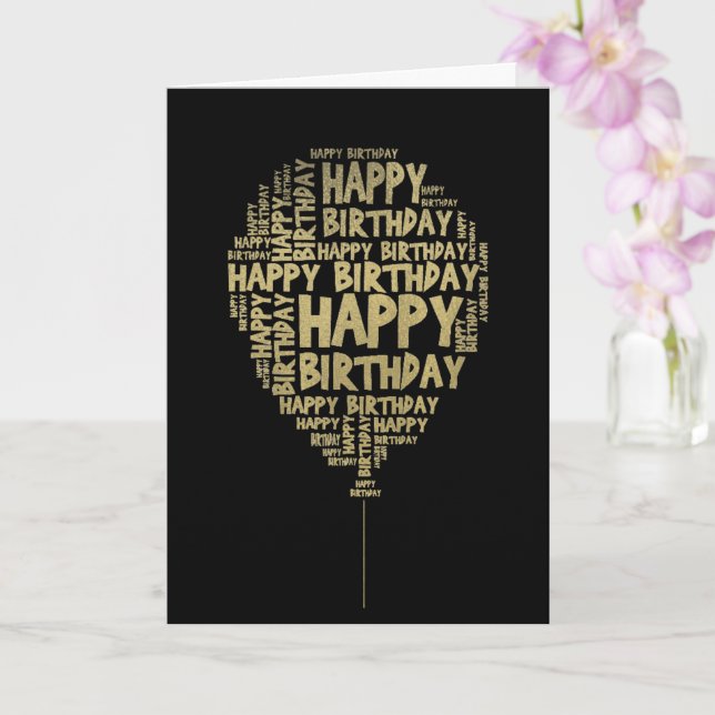 Birthday Photo Card (Orchid)